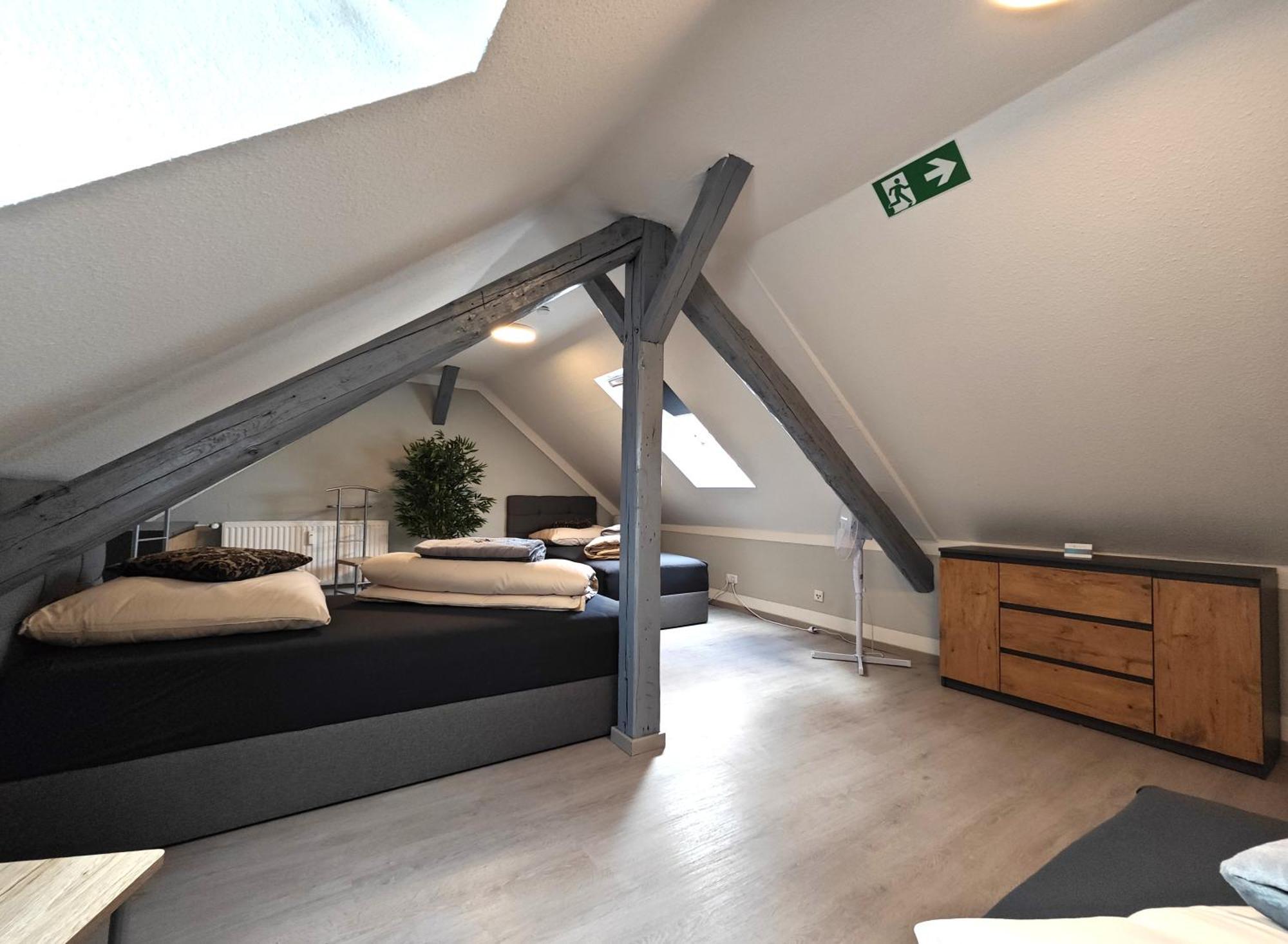 Ferien-Monteurwohnung Nom App1 Sky Terrasse High End Northeim Buitenkant foto